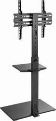 TV FLOOR STAND 32'-55' BLACK TVS-55T-02 GEMBIRD