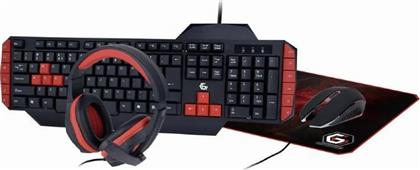 GEMBIRD ULTIMATE 4-IN-1 GAMING KIT US LAYOUT από το PUBLIC