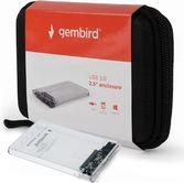 USB 3,0 2,5' ENCLOSURE FOR 9,5MM DRIVE TRANSPARENT PLASTIC EE2-U3S9-6 GEMBIRD