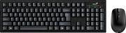 ΠΛΗΚΤΡΟΛΟΓΙΟ & ΠΟΝΤΙΚΙ ΑΣΥΡΜΑΤΟ KM-8101 GREEK BLACK 2.4GHZ GENIUS