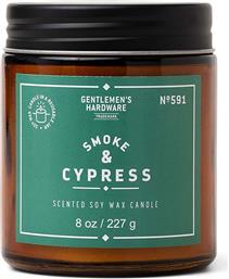 ΑΡΩΜΑΤΙΚΟ ΚΕΡΙ ΣΟΓΙΑΣ GENTELMEN'S HARDWARE SMOKE & CYPRESS 227 G GENTLEMENS HRDWRE