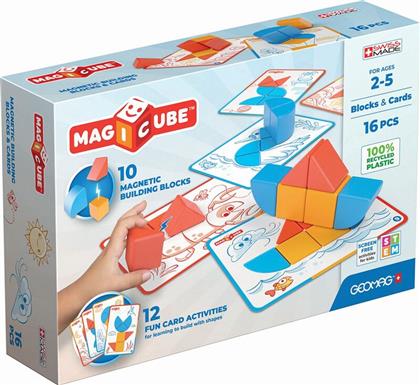 MAGICUBE BLOCKS AND CARDS 16 (PF.331.302.00) GEOMAG