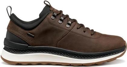ΑΝΔΡΙΚΑ ΑΝΑΤΟΜΙΚΑ ΔΕΡΜΑΤΙΝΑ SNEAKERS SPHERICA U56HMA-00045-C6006 ΚΑΦΕ GEOX