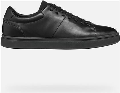 ΑΝΔΡΙΚΑ ΔΕΡΜΑΤΙΝΑ SNEAKERS ''BALTMOORE'' - U55LDC00043C9999 ΜΑΥΡΟ GEOX