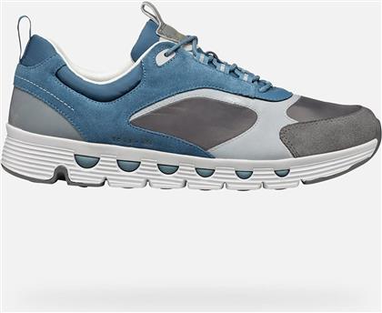 ΑΝΔΡΙΚΑ ΔΕΡΜΑΤΙΝΑ SNEAKERS ''SPHERICA ECUB-4'' - U46HRA0FU22C4303 ΓΚΡΙ GEOX