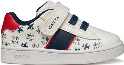 ΑΘΛΗΤΙΚΑ B ECLYPER BOY B455LA 000BC C0085 ΛΕΥΚΟ GEOX