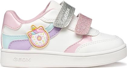 ΑΘΛΗΤΙΚΑ B ECLYPER GIRL B655MB 000BC C1R8S M ΛΕΥΚΟ GEOX