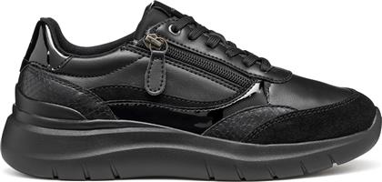 ΑΘΛΗΤΙΚΑ D PLUMMERY D56YNE 05402 C9997 ΜΑΥΡΟ GEOX