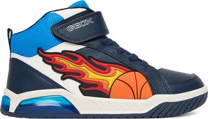 ΑΘΛΗΤΙΚΑ J INEK J569CC 05411 C0693 DD ΣΚΟΥΡΟ ΜΠΛΕ GEOX