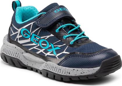 ΑΘΛΗΤΙΚΑ J TUONO B. B J15AXB 0FUCE C0693 S ΣΚΟΥΡΟ ΜΠΛΕ GEOX