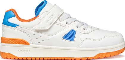 ΑΘΛΗΤΙΚΑ J WASHIBA BOY J65LQA 054FU C0422 M ΛΕΥΚΟ GEOX