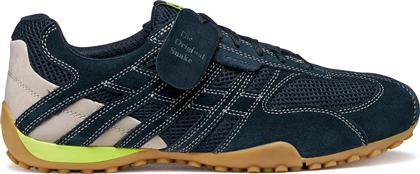 ΑΘΛΗΤΙΚΑ U SNAKE ORIGINAL U55MNA 02214 C4002 ΣΚΟΥΡΟ ΜΠΛΕ GEOX