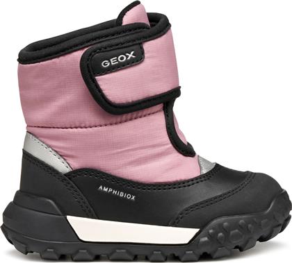 ΜΠΟΤΕΣ ΧΙΟΝΙΟΥ B TREKKYUP B AB B566MA 054FU C0724 S ΜΑΥΡΟ GEOX