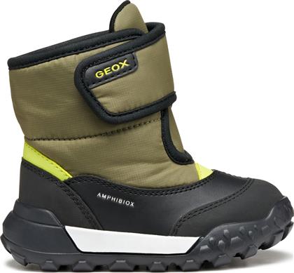 ΜΠΟΤΕΣ ΧΙΟΝΙΟΥ B TREKKYUP B ABX B566LA 054FU C3Y7N M ΧΑΚΙ GEOX
