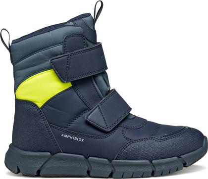 ΜΠΟΤΕΣ ΧΙΟΝΙΟΥ J FLEXYPER B ABX J169XC 0FU50 C0700 D ΣΚΟΥΡΟ ΜΠΛΕ GEOX