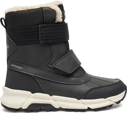 ΜΠΟΤΕΣ ΧΙΟΝΙΟΥ J FLEXYPER PLUS BOY J46LCF 0MEFU C9999 S ΜΑΥΡΟ GEOX