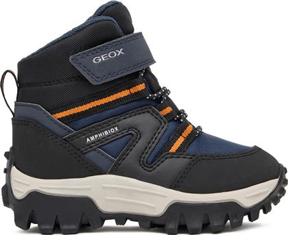 ΜΠΟΤΕΣ ΧΙΟΝΙΟΥ J HIMALAYA B ABX J46FRD 050FU C0659 M ΣΚΟΥΡΟ ΜΠΛΕ GEOX