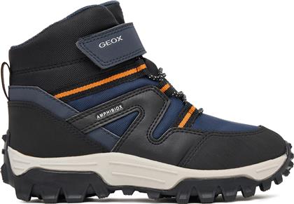 ΜΠΟΤΕΣ ΧΙΟΝΙΟΥ J HIMALAYA B ABX J46FRD 050FU C0659 S ΣΚΟΥΡΟ ΜΠΛΕ GEOX