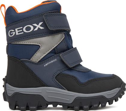 ΜΠΟΤΕΣ ΧΙΟΝΙΟΥ J HIMALAYA B ABX J46FRE 0FU50 C0659 M ΣΚΟΥΡΟ ΜΠΛΕ GEOX