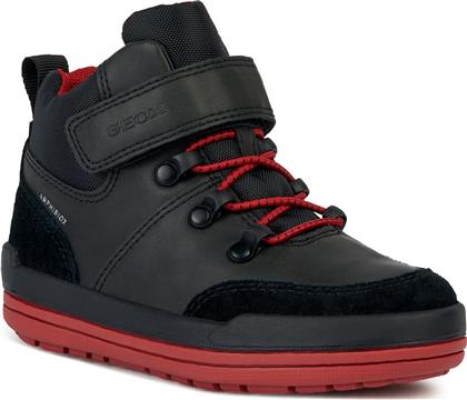 ΜΠΟΤΕΣ J CHARZ BOY B ABX J36F3A 0MEFU C0048 M BLACK/RED GEOX