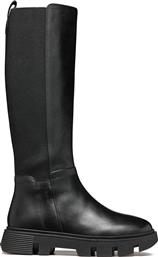 ΜΠΟΤΕΣ VILDE D46UAD 043NH C9999 ΜΑΥΡΟ GEOX