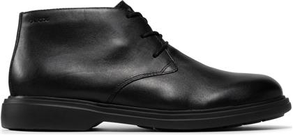 ΜΠΟΤΙΝΙΑ U OTTAVIO U16DCB 00043 C9999 ΜΑΥΡΟ GEOX