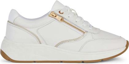 ΔΕΡΜΑΤΙΝΑ ΑΘΛΗΤΙΚΑ ΠΑΠΟΥΤΣΙΑ D CRISTAEL ΧΡΩΜΑ: ΑΣΠΡΟ, D45MXE 00085 C1000 GEOX