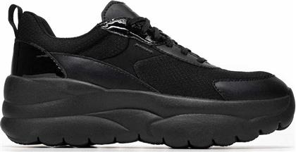 ΓΥΝΑΙΚΕΙΑ ΑΝΑΤΟΜΙΚΑ SNEAKERS XTORS D551FD 01454 C9997 ΜΑΥΡΑ GEOX