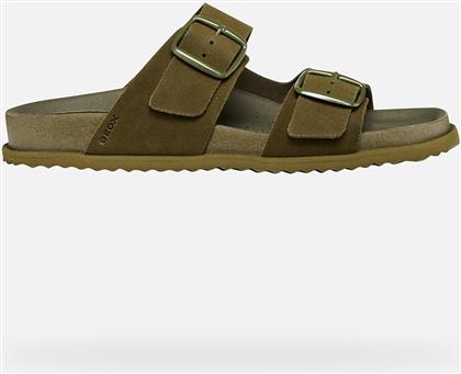 ΓΥΝΑΙΚΕΙΑ SUEDE ΣΑΝΔΑΛΙΑ ''SANDYBETT'' - D558RA00022C3016 ΛΑΔΙ GEOX