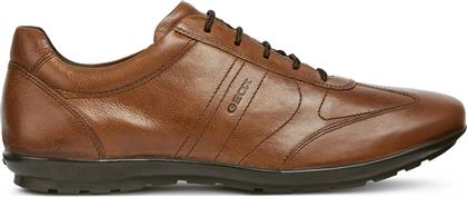 ΚΛΕΙΣΤΑ ΠΑΠΟΥΤΣΙΑ UOMO SYMBOL U74A5B 000LM C6003 ΚΑΦΕ GEOX