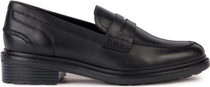 ΜΟΚΑΣΙΝΙΑ D WALK PLEASURE D36TGF 00043 C9999 ΜΑΥΡΟ GEOX