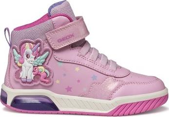 ΠΑΙΔΙΚΑ ΠΑΠΟΥΤΣΙΑ INEK ΓΙΑ ΚΟΡΙΤΣΙΑ PINK UNICORN (ΜΕΓΕΘΗ 25-32) - ΡΟΖ GEOX