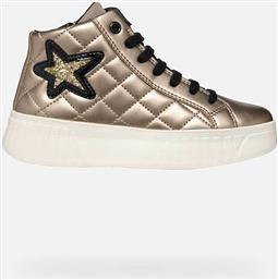 ΠΑΙΔΙΚΑ SNEAKERS ΜΠΟΤΑΚΙΑ ΚΑΠΙΤΟΝΕ ''MIKIROSHI'' (32-35) - J46DVA000NFC2229 ΧΡΥΣΟ GEOX
