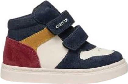 ΠΑΙΔΙΚΑ SNEAKERS ΜΠΟΤΑΚΙΑ ''NAHIK'' - 349363 ΜΠΛΕ ΣΚΟΥΡΟ GEOX