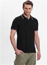 POLO PIQUET M3510A-T2649 F9000 ΜΑΥΡΟ REGULAR FIT GEOX