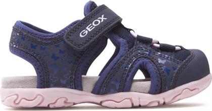 ΣΑΝΔΑΛΙΑ B SANDAL FLAFFEE GIR B3557C05014C4002 S ΣΚΟΥΡΟ ΜΠΛΕ GEOX