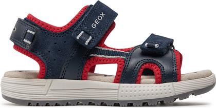 ΣΑΝΔΑΛΙΑ J SANDAL ALBEN BOY J35AVA 01520 C0735 S ΣΚΟΥΡΟ ΜΠΛΕ GEOX