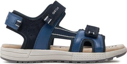 ΣΑΝΔΑΛΙΑ J SANDAL ALBEN BOY J35AVA 01520 CF44M D ΣΚΟΥΡΟ ΜΠΛΕ GEOX