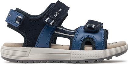 ΣΑΝΔΑΛΙΑ J SANDAL ALBEN BOY J35AVA 01520 CF44M S ΣΚΟΥΡΟ ΜΠΛΕ GEOX