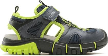 ΣΑΝΔΑΛΙΑ J SANDAL DYNOMIX BOY J35GHA014MEC0749 S ΣΚΟΥΡΟ ΜΠΛΕ GEOX