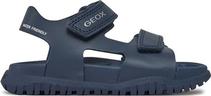 ΣΑΝΔΑΛΙΑ J SANDAL FUSBETTO BO J45HMA 000BC C4002 M ΣΚΟΥΡΟ ΜΠΛΕ GEOX