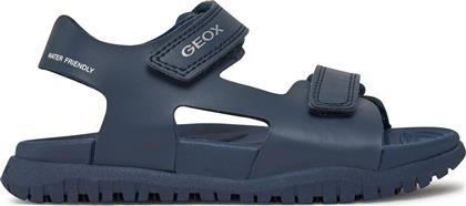 ΣΑΝΔΑΛΙΑ J SANDAL FUSBETTO BO J45HMA 000BC C4002 S ΣΚΟΥΡΟ ΜΠΛΕ GEOX