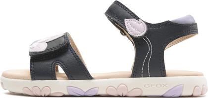 ΣΑΝΔΑΛΙΑ J SANDAL HAITI GIRL J358ZA000BCC0694 S ΣΚΟΥΡΟ ΜΠΛΕ GEOX