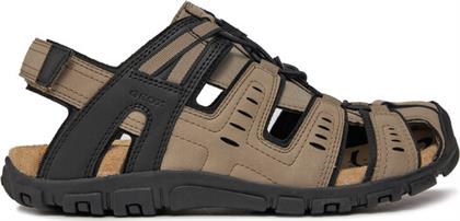 ΣΑΝΔΑΛΙΑ UOMO SANDAL STRADA U4524C 000EK C6738 ΚΑΦΕ GEOX