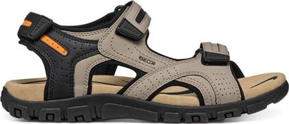 ΣΑΝΔΑΛΙΑ UOMO SANDAL STRADA U8224D 000EK C5004 ΜΠΕΖ GEOX