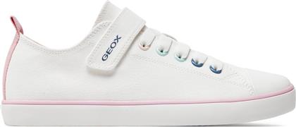 SNEAKERS J GISLI GIRL J454NA 00010 C1000 D ΛΕΥΚΟ GEOX