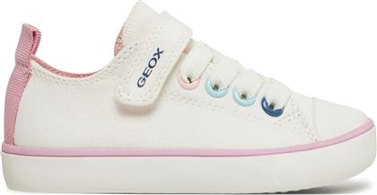 SNEAKERS J GISLI GIRL J454NA 00010 C1000 M ΛΕΥΚΟ GEOX