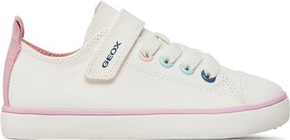 SNEAKERS J GISLI GIRL J454NA 00010 C1000 S ΛΕΥΚΟ GEOX