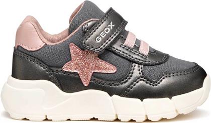 ΒΡΕΦΙΚΑ SNEAKERS ΓΙΑ ΚΟΡΙΤΣΙΑ ''FLEXYPER'' (21-27) - 363902 ΑΝΘΡΑΚΙ GEOX