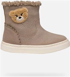 ΒΡΕΦΙΚΑ SUEDE ΜΠΟΤΑΚΙΑ ''NASHIK TODDLER'' (24-27) - B463HA00022C5005 ΚΑΦΕ ΑΝΟΙΧΤΟ GEOX